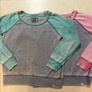Colorblock Long Sleeve Sweatshirts